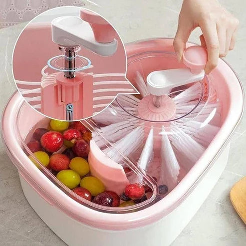 Manual Fruit Washer – Fast, Eco-Friendly