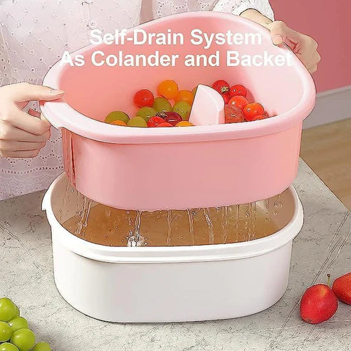 Manual Fruit Washer – Fast, Eco-Friendly