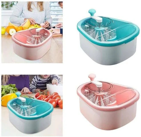 Manual Fruit Washer – Fast, Eco-Friendly