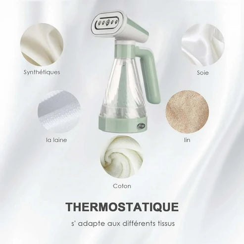 QuickSteam Pro Portable Iron™ - Handheld Garment Steamer