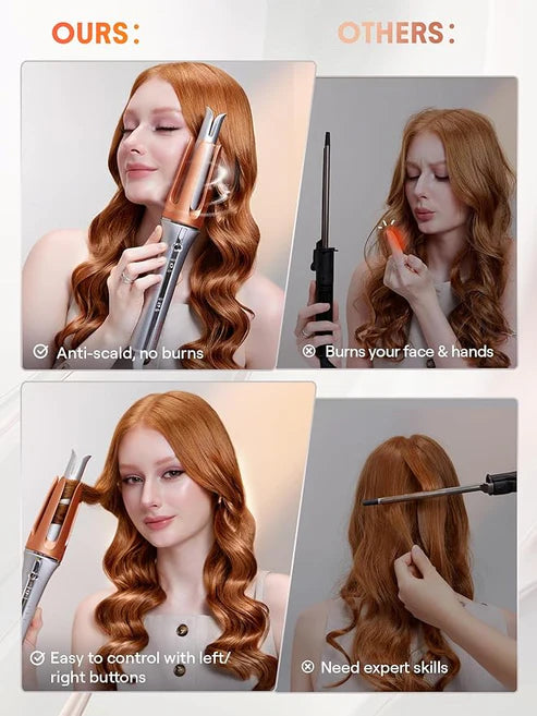 SHEGLAM HAIR – It-Curl One-Touch Instant Curler © مكواة تجعيد الشعر الفورية