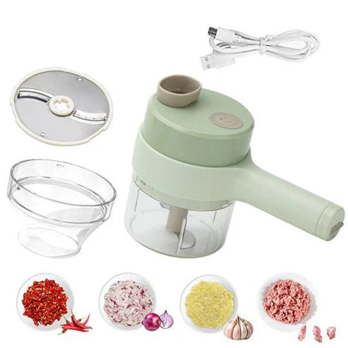 Meet & Vagitable Recharable Wireless Electric Chopper