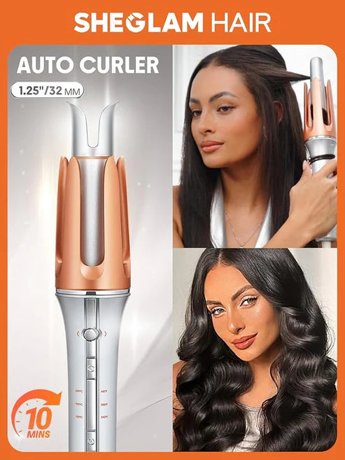 SHEGLAM HAIR – It-Curl One-Touch Instant Curler © مكواة تجعيد الشعر الفورية